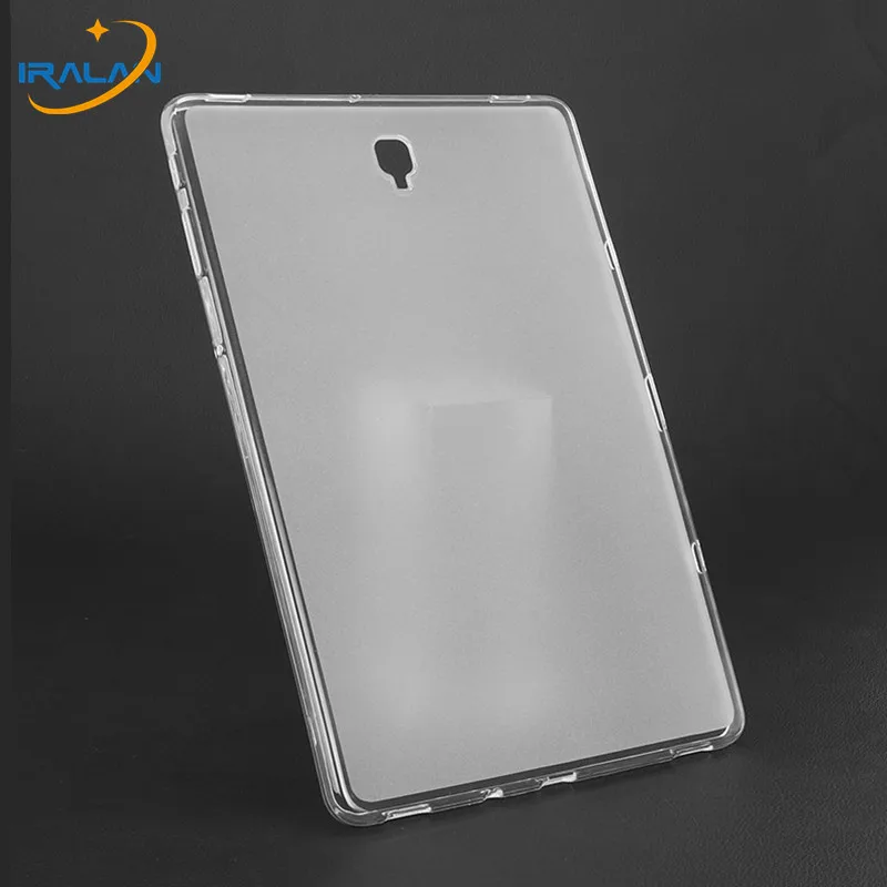 Тонкий мягкий силиконовый чехол накладка для Samsung Galaxy Tab S4 10 5 2018 T830 T835 SM прозрачный