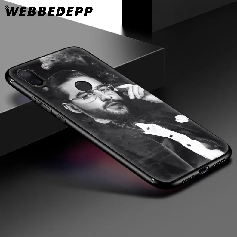 Мягкий чехол WEBBEDEPP Maluma Singer для Xiaomi Redmi K20 7A 4A 4X 5 5A 6 6A S2 Note 8 4 7 Pro Plus Prime |