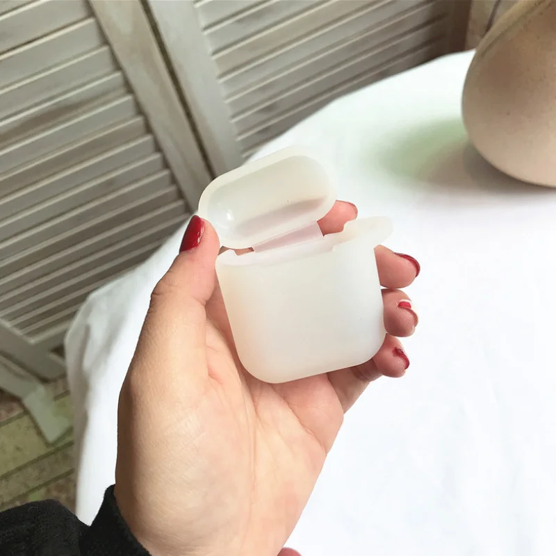 1 шт. ТПУ силиконовый Bluetooth беспроводной чехол для наушников AirPods защитный