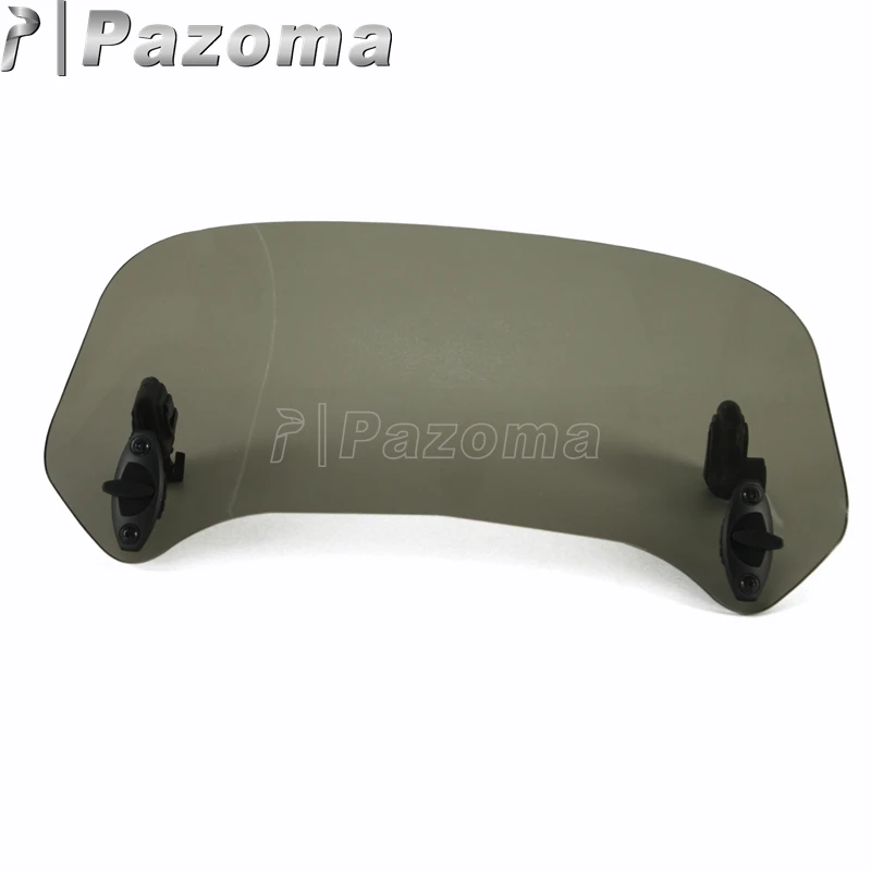 Motorcycle Accessories Windshield Extension Clip On Screen Spoiler Air Deflector for Suzuki Honda BMW F800 R1200GS YZF R3 R1 FZ1 |