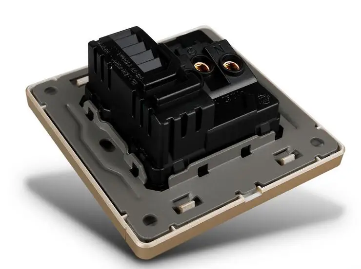 Электрическая розетка с двумя USB портами кухонная панель панелью настенная