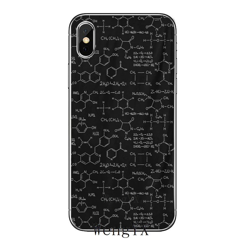 Символ математика, наука, физика формулы для huawei mate 8 9 10 20 P8 P9 P10 P20 pro Lite plus P Smart Mini мягкий чехол для телефона