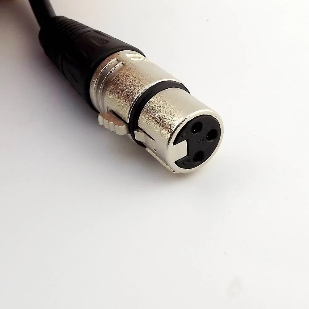 1 шт. XLR 3 контактный экранированный акустический микрофон Аудио Микрофон AV кабель