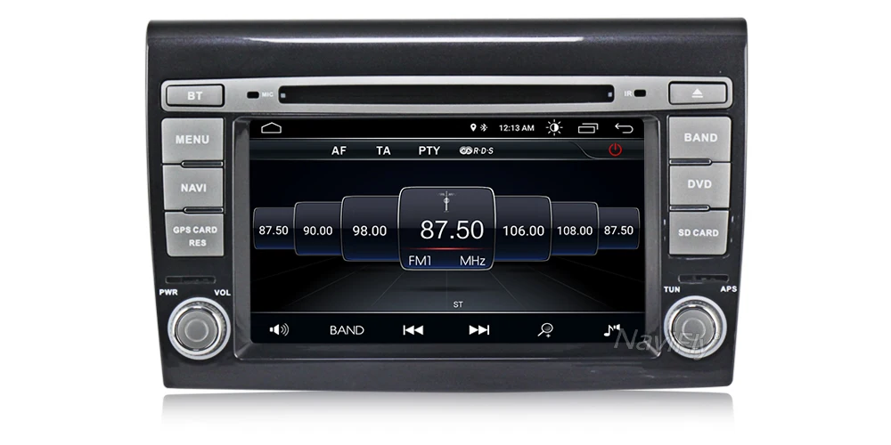 Новинка! Автомобильный мультимедийный плеер Android 9,1 для Fiat/Bravo 2007-2012 радио am fm Wifi usb dvd-плеер gps-навигация с RDS карта Микрофон
