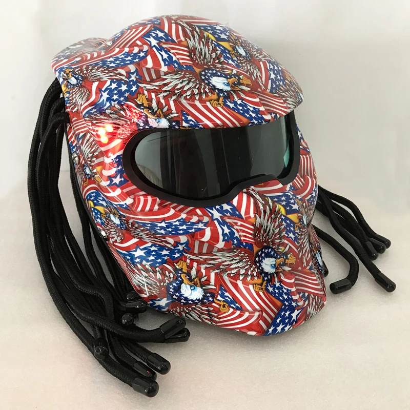 Новинка 2018 матовая камуфляжная фотомаска Стекловолоконный мотоциклетный шлем с