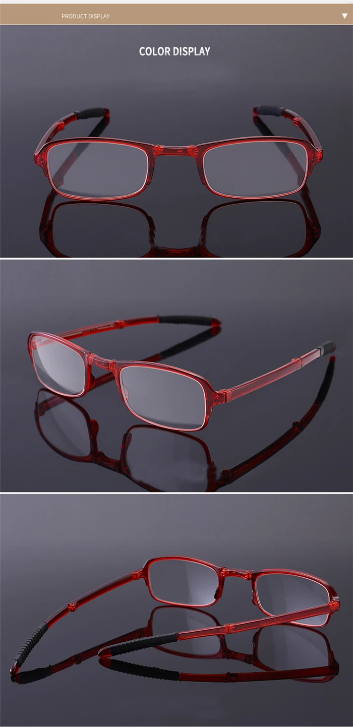 Ультралегкие складные очки для чтения унисекс удобные TR90 очки для дальнозоркости рамка для пожилых людей+ 1,0+ 1,5+ 2,0 до+ 4,0