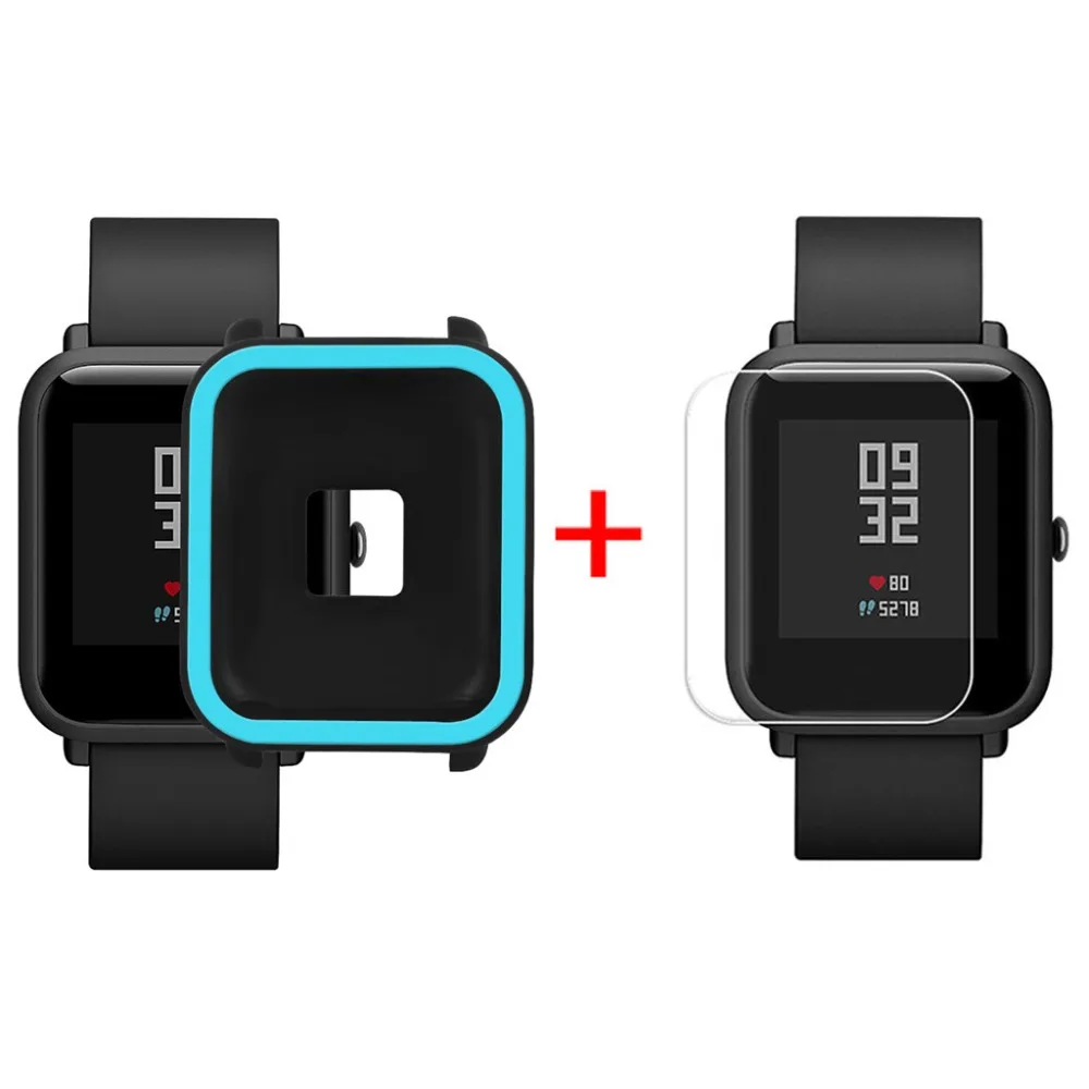 Новый мягкий силиконовый чехол для Huami Amazfit Bip Youth Watch witht TPU защита экрана Смарт