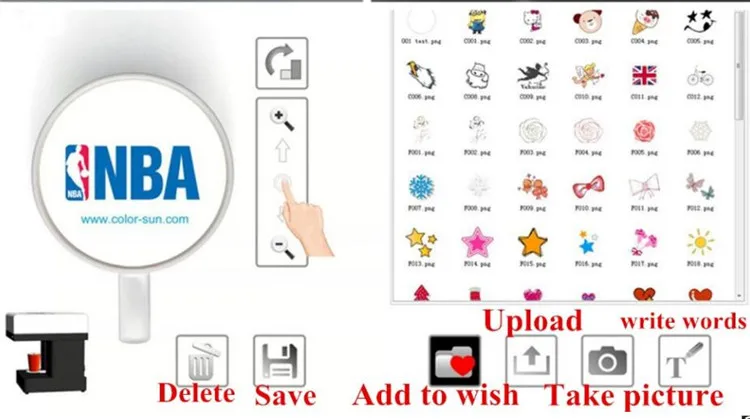 Селфи кофе пена печатная машина латте принтер шоколада 3d | Бытовая техника