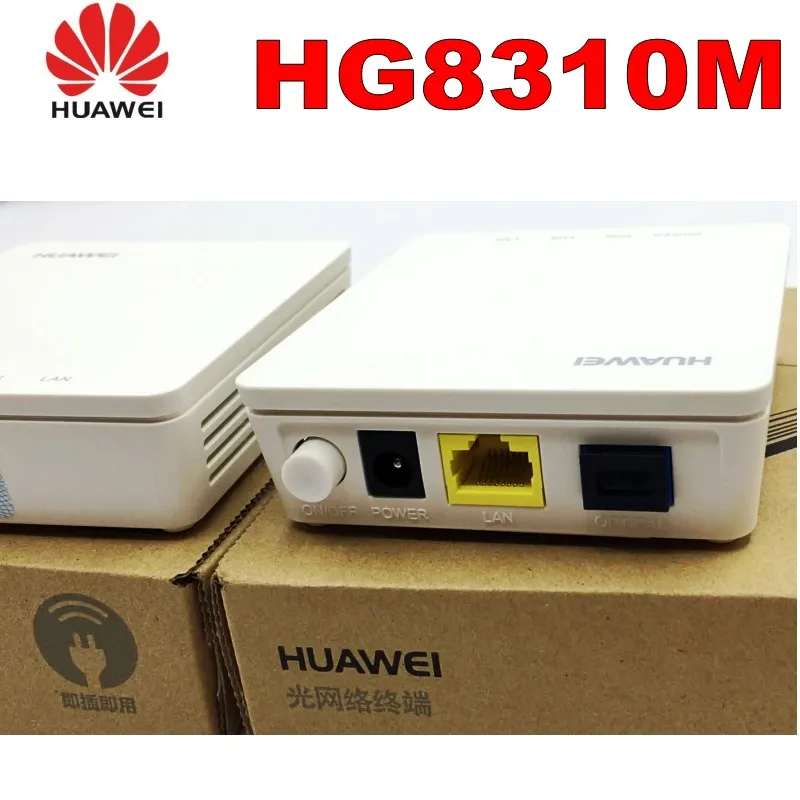 Партия 100 шт. 100% HUAWEI HG8310M 1GE ONU ONT с одним портом Lan применим к режимам FTTH|Модемы| |