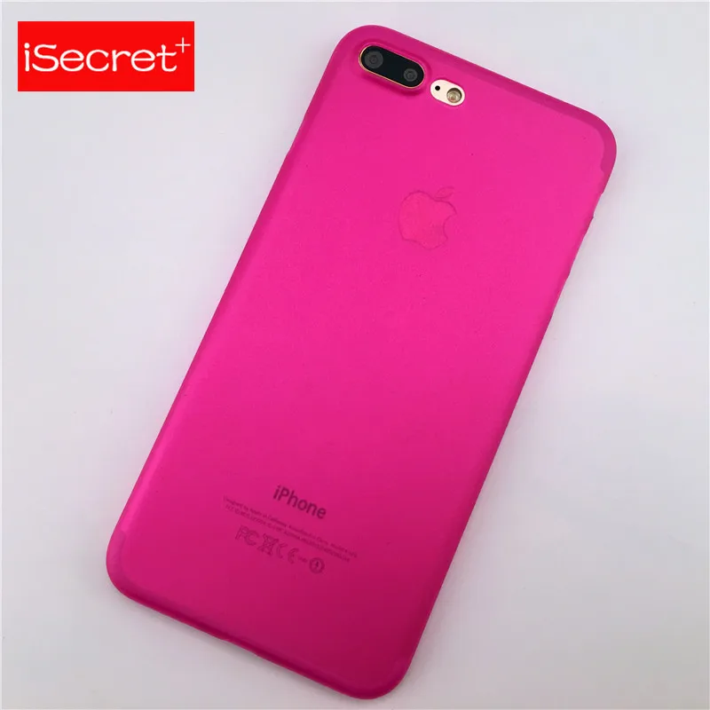 Симпатичный цветной чехол для iPhone 7 plus роскошная ультратонкая задняя крышка из