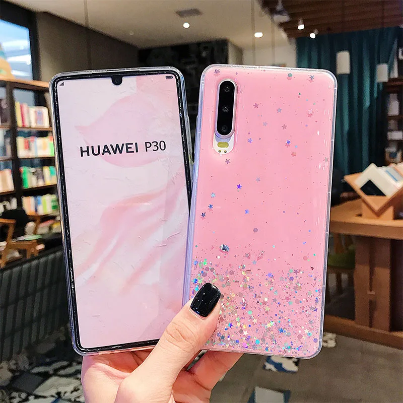Силиконовый Блестящий со стразами и пайетками чехол для Xiaomi mi 9T Pro mi 6 6X A2 Прозрачный чехол для красного mi K20 Pro Чехол для телефона