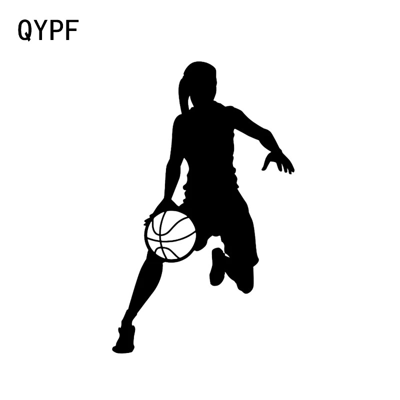 Интересная наклейка QYPF 9 1*14 5 см для баскетбольного автомобиля виниловая