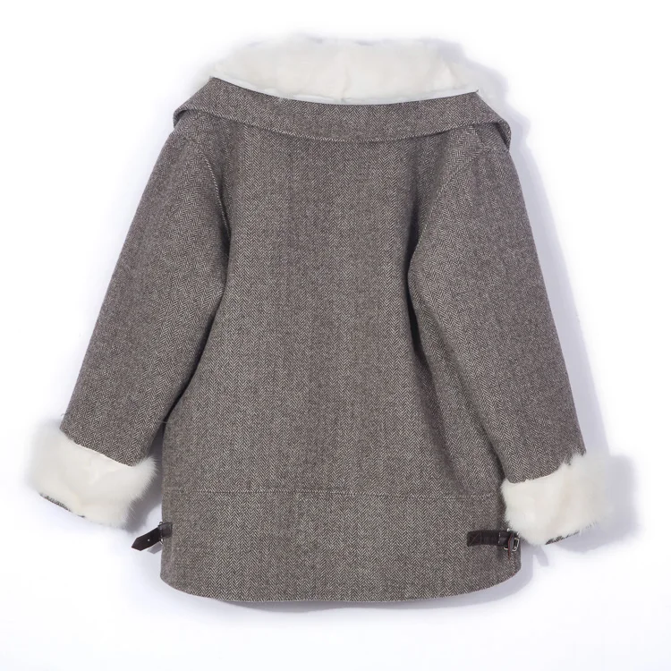 OFTBUY, пальто с натуральным мехом, зимняя куртка, Женская парка, натуральный Лисий мех, подкладка, толстая теплая верхняя одежда, уличная одежда, бренд, отстегивается, Новинка