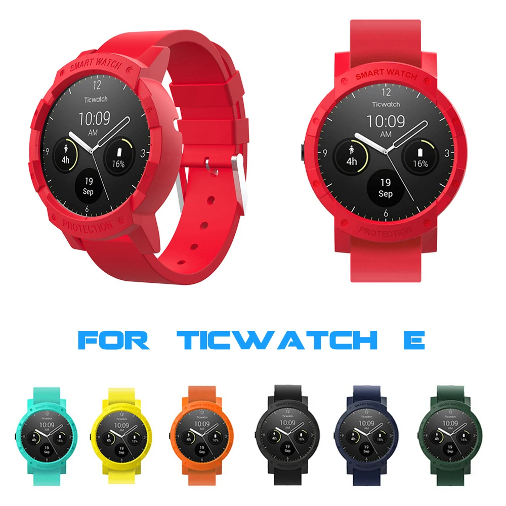 Чехол для часов SIKAI защитный чехол Ticwatch E новейший спортивный с покрытием