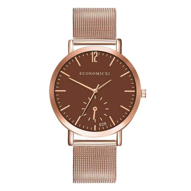 Женские часы Rreloj mujer простые маленькие круглые с циферблатом женские