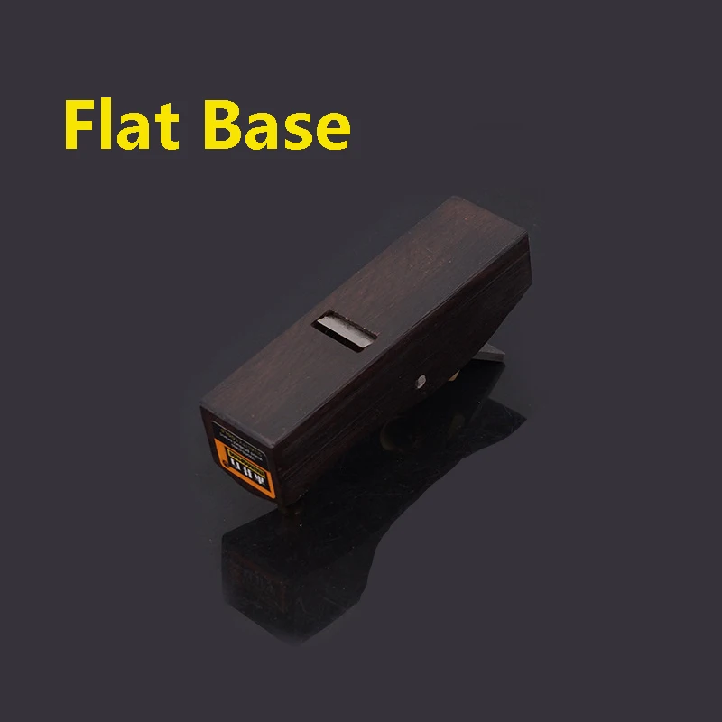 Flat Base 1 шт. Жесткий кожаный скивер Африканский эбонитовый деревянный Базовый инструмент плоскостной резец скошенный нож для резки кожи - Цвет: Flat Base