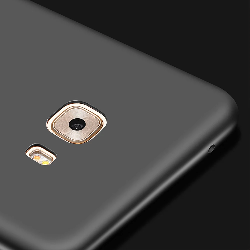 Чехол для Samsung C9 Pro серия X-Level Guardian мягкий матовый Силиконовый из ТПУ чехлы