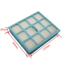 Сменные фильтры для пылесоса philips FC8140, FC8134, FC8135, FC8136, FC8142, FC8146, FC8148, FC8144, голубые, 1 шт.