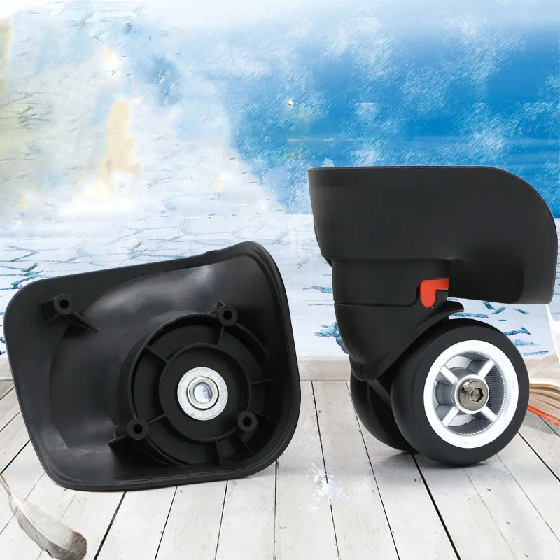 Сменные Двойные колеса для багажа аксессуары путешествий чемодана W083|luggage replacement