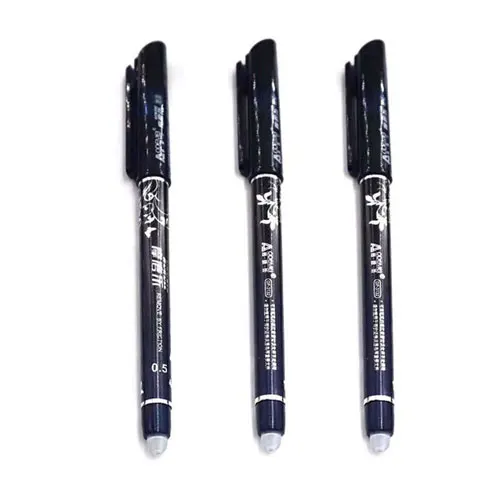3Pcs ink blue 3/6 шт/набор перезаписываемый ручка 0,5 мм Заправка синими/черными чернилами каваи ручки школы студенческий экзамен инструмент для замены офиса письменные принадлежности Канцтовары - Цвет: 3Pcs ink blue