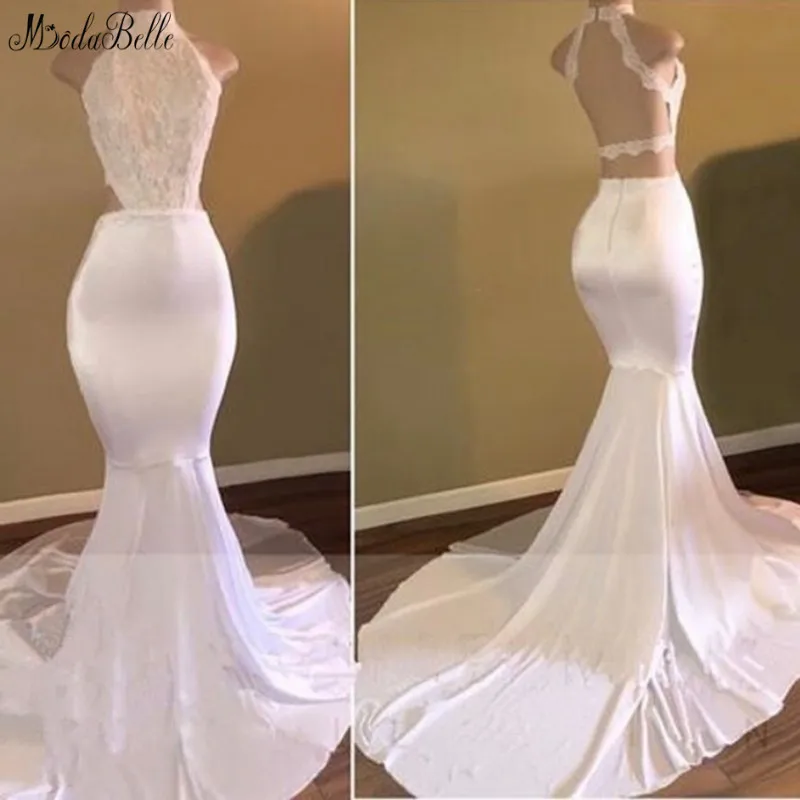 

modabelle Black Prom Dresses 2019 Vestidos De Festa Sexy Backless White Mermaid Prom Dress Vestidos Cerimonia Longos