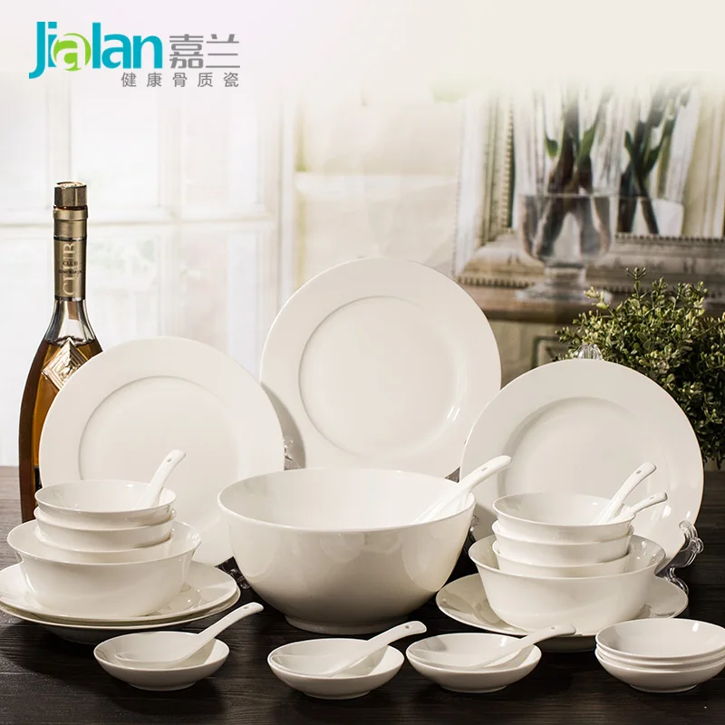 Набор посуды из белого фарфора 28 головок|porcelain tableware sets|dish settableware set |