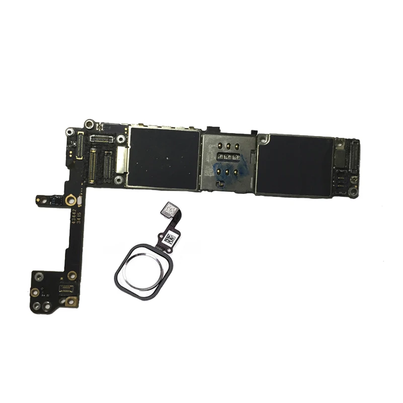 For iphone 6S Original motherboard with / without touch ID 16GB 64GB 128GB unlocked iCloud mainboard IOS system logic board | Мобильные