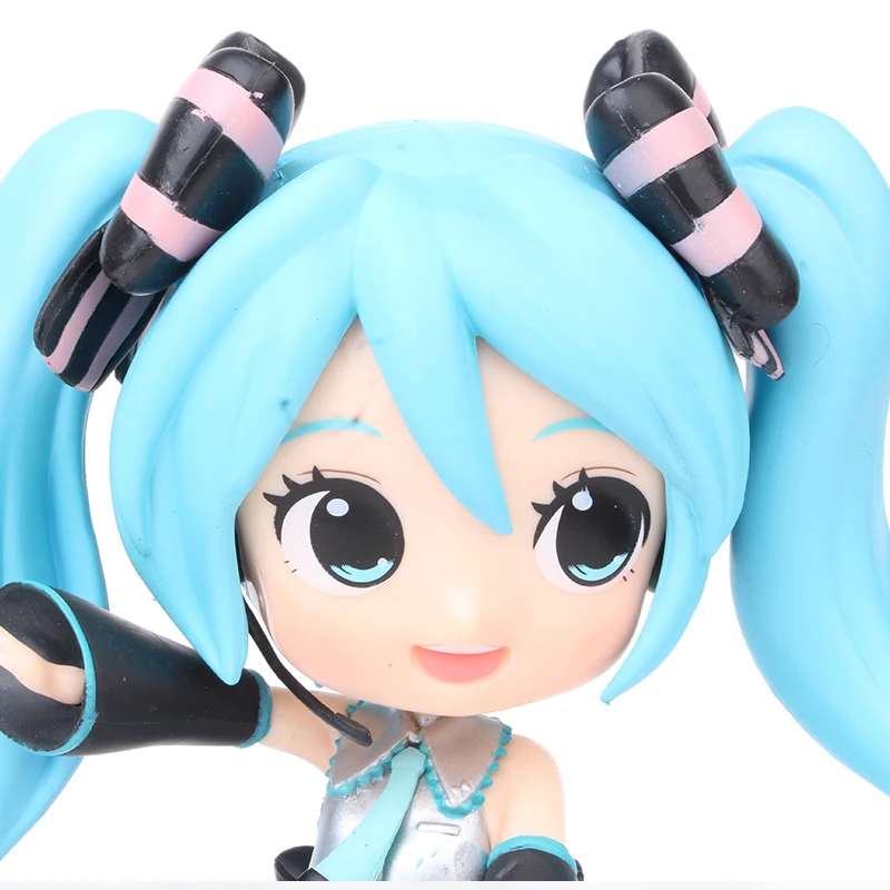 Q posket Hatsune Miku рисунок милый Ver. Аниме Вокалоид фигурка ПВХ Коллекционная модель