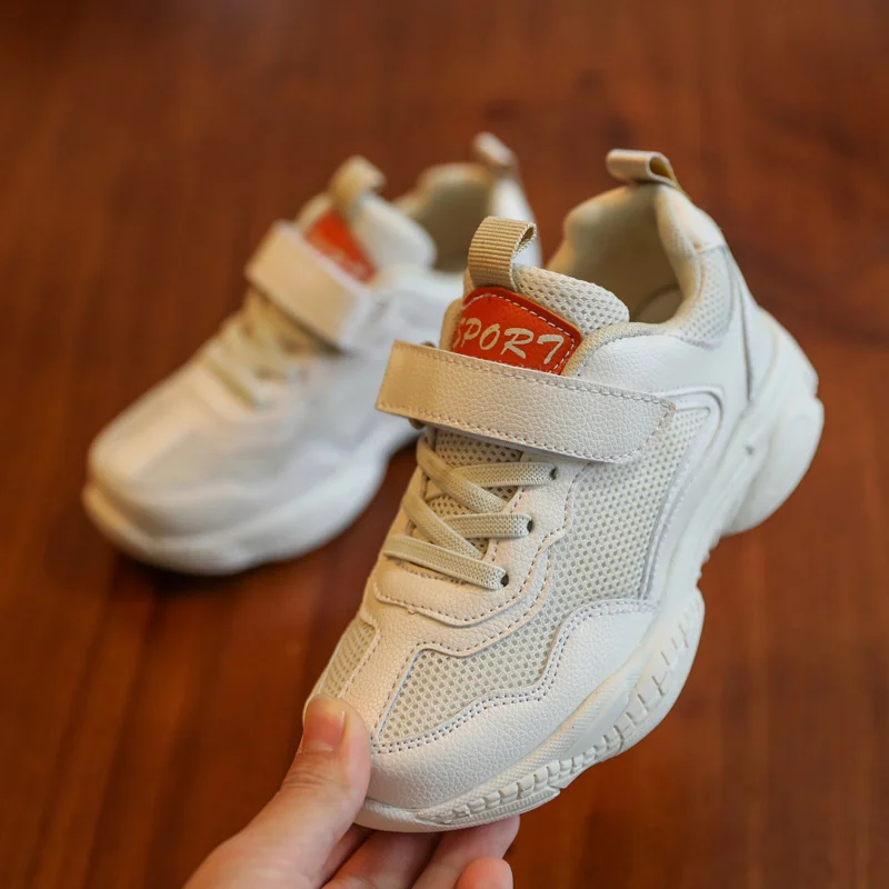 Оригинальные детские кроссовки Бег Обувь для мальчиков и девочек тройной S Desert Rat