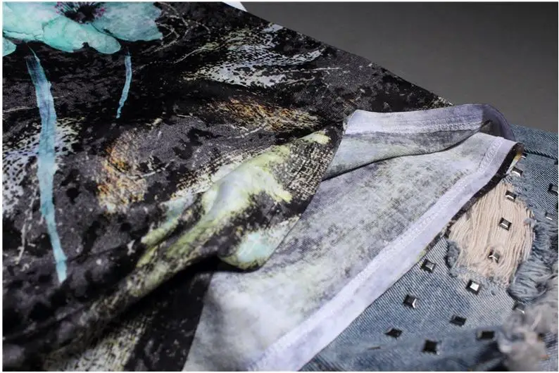 Модная футболка с коротким рукавом и цветочным принтом женская тонкая женские