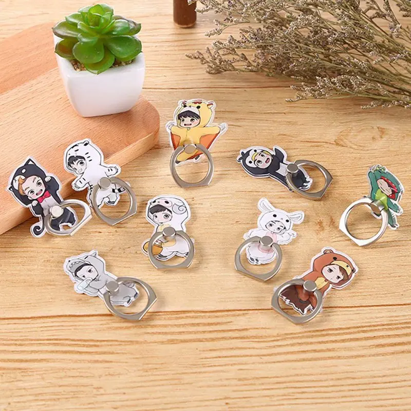 Кольцо для мобильного телефона EXO Baii Xian Pu Canlie Zhang Yixing Wu Shixun кронштейн IPhone6s 7 8p X R XS Max