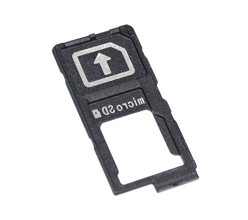 Двойной SIM Micro SD лоток для карты памяти адаптер держателя слота запасная часть Sony
