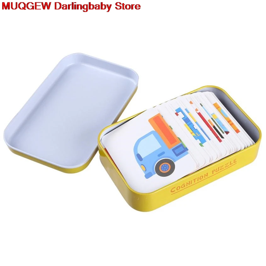 Cognitive English Learning Puzzle Education Toys Literacy Cards Fun Funny Gadgets Novelty Interesting For Children | Игрушки и хобби