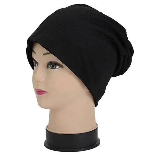 black Женская шапка, тонкая шапочка, женская шапка Skullies Beanies, женская шапка тюрбан Skully, мужская шапка с буквенным принтом, хип-хоп шапка, головные уборы Gorros Toucas - Цвет: black