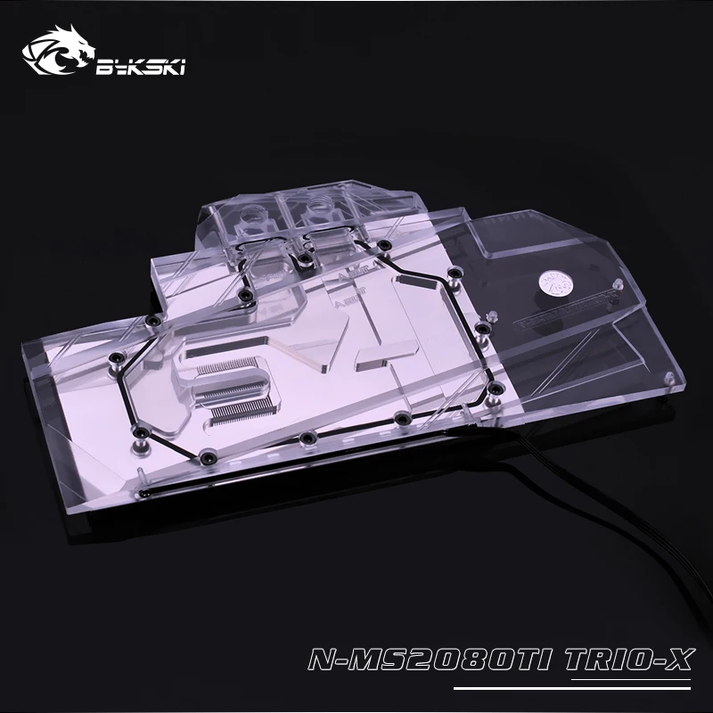 

Bykski N-MS2080TI TRIO-X GPU Block for MSI RTX2080Ti GAMING TRIO