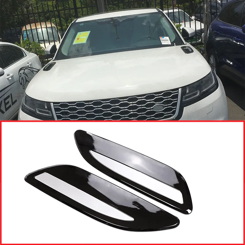 Для Range Rover Velar 2017 2018 автомобильные аксессуары ABS Хромированная вытяжка