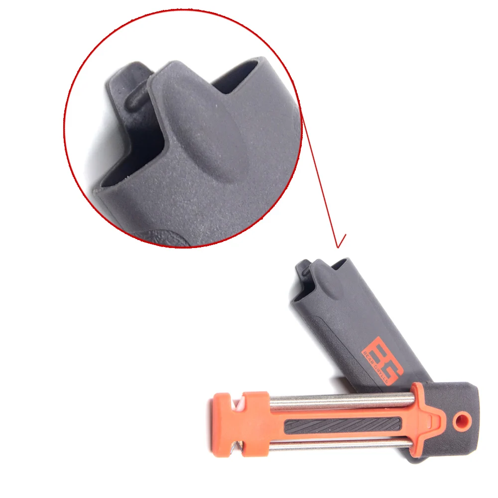 High Grade Outdoor Non-Slip ABS Handle Pocket Knife Sharpener Multi-Purpose Sharpening Rod Potable Kitchen Knives Tools Top Sale | Дом и сад