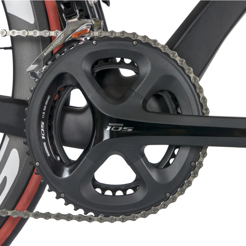 Горячая Распродажа полный карбоновый дорожный велосипед/22 скорости цельный