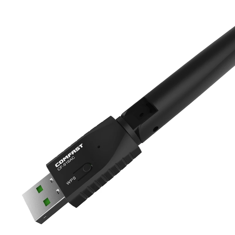 COMFAST CF 916AC AC600 двухдиапазонный 2 4 + 5 8 ГГц мини USB wi fi Wi Fi адаптер беспроводной 600