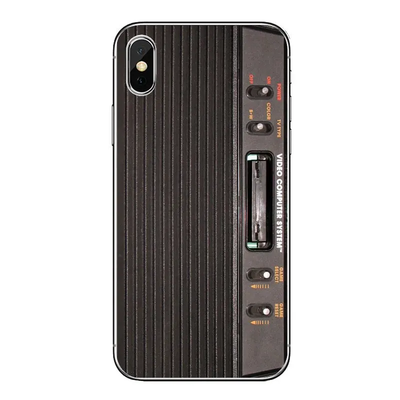Для Xiaomi mi A1 A2 5X6X8 lite SE Pro Max x 2 S 3 5 5S прозрачный мягкий чехол Atari 2600 консоли Old School
