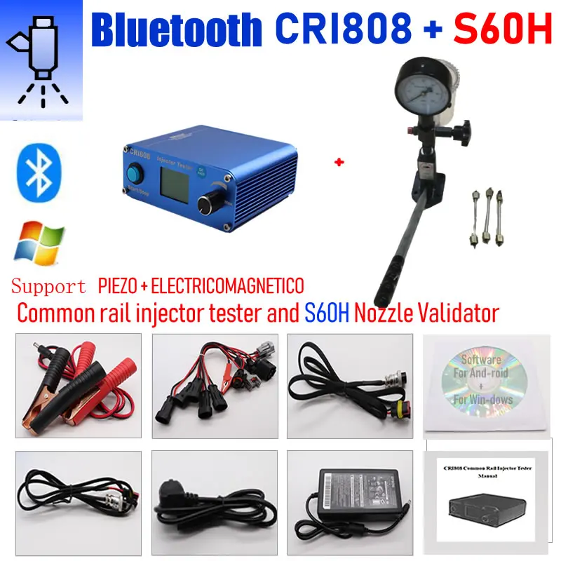 Новое поступление! CRI808 Bluetooth Common Rail инжектор тестер многофункциональные