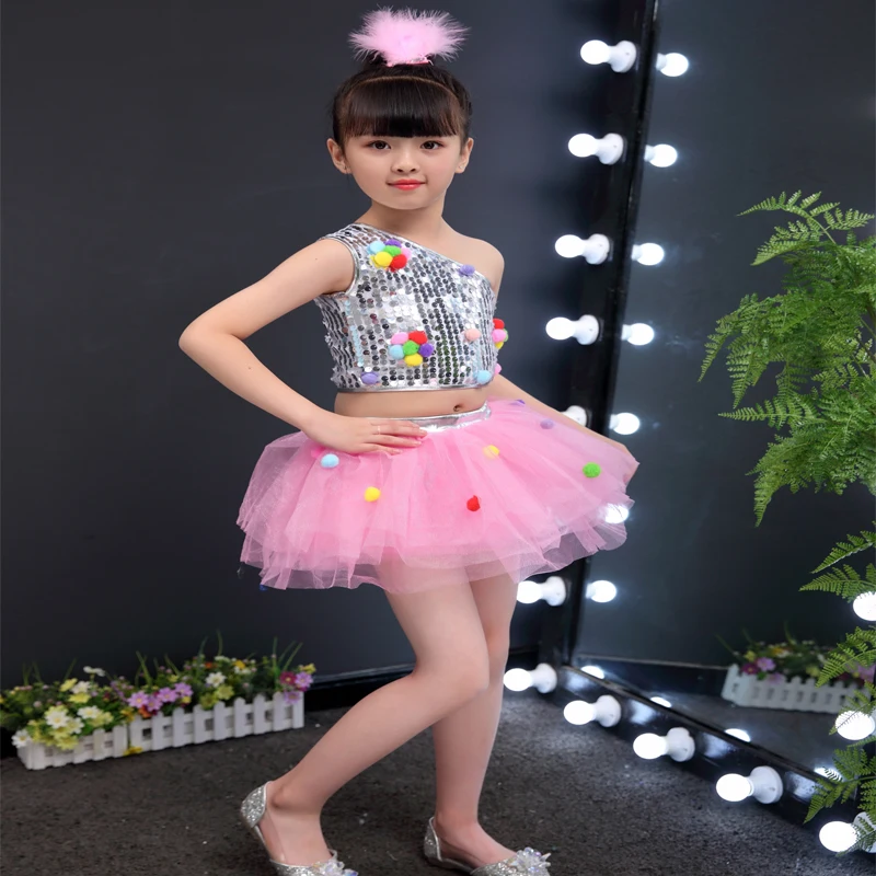 Детская Одежда для танцев платье-пачка балета детская одежда с блестками