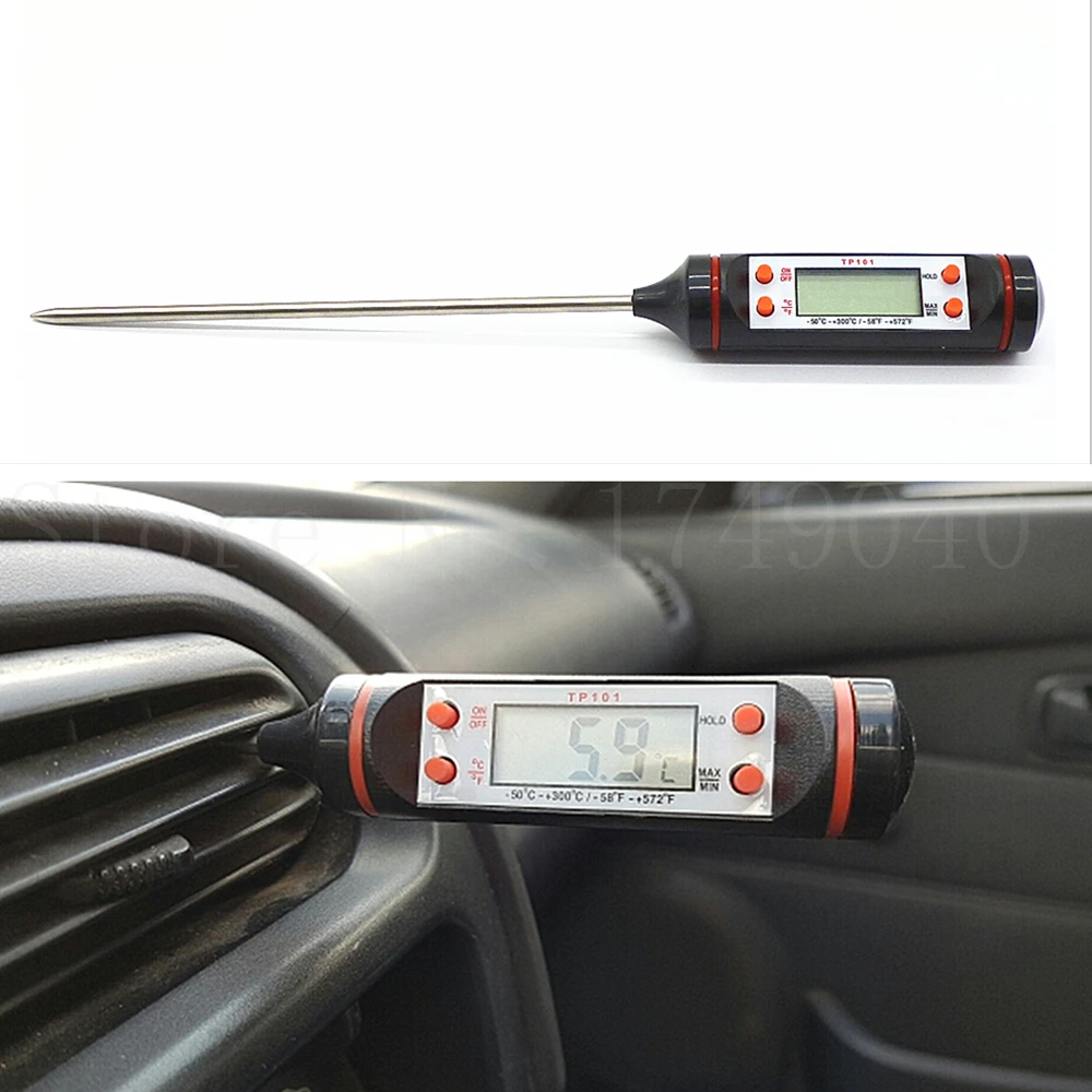 Цифровой термометр для кондиционера автомобиля электронный прибор проверки