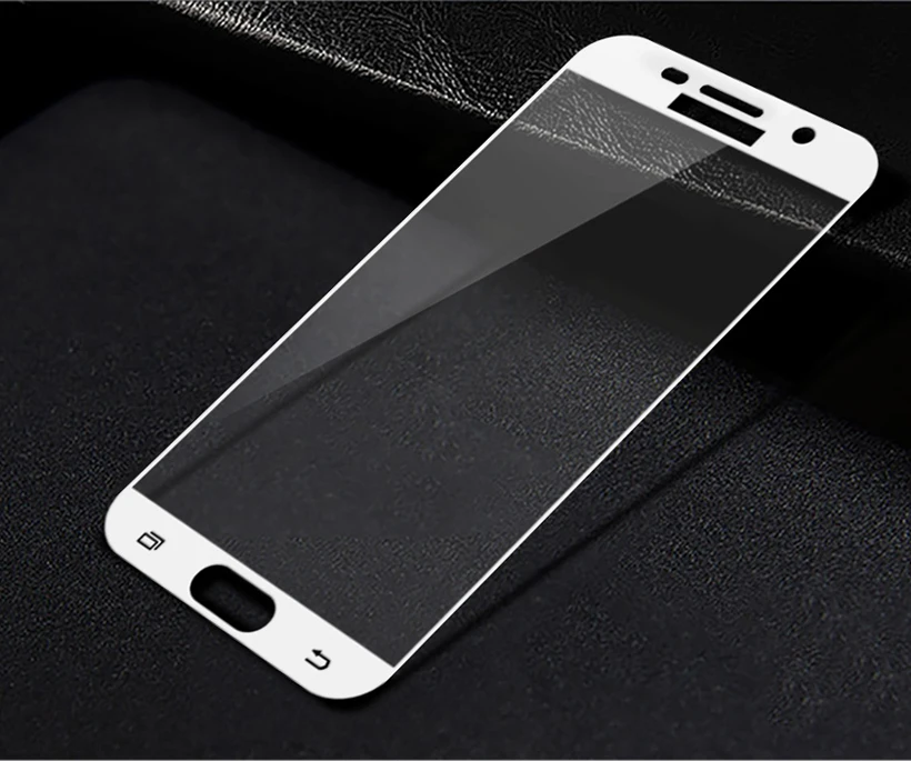Полное покрытие Экран протектор для samsung Galaxy A750 A7 A5 A7 A3 A520F A320F A720F закаленное Стекло чехол Защитная пленка