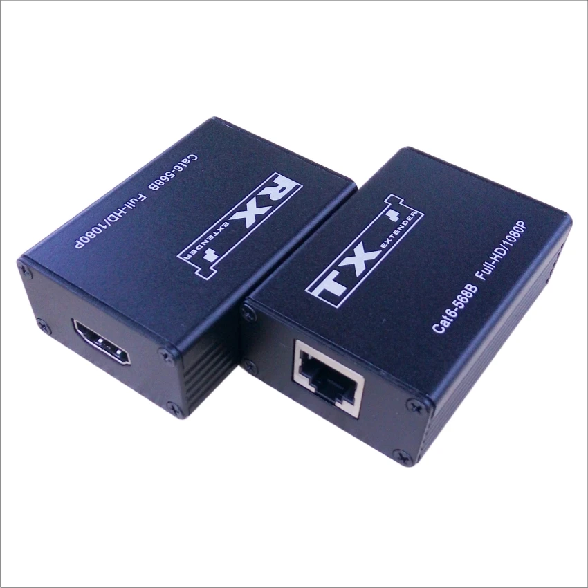 HDMI удлинитель до 30 м передатчик приемник TX/RX V1.3 HD 1080P по CAT6 RJ45 Ethernet кабель для ТВ
