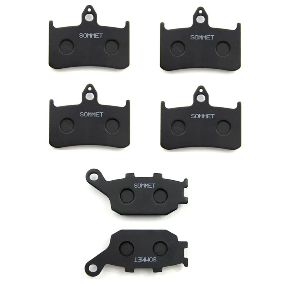 Передние и задние тормозные колодки для мотоцикла SOMMET диски Honda VTR1000F Super Hawk (98 05)
