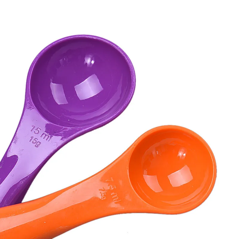 Горячая новинка 5 шт красочный набор мерных ложек кухонная утварь крем для