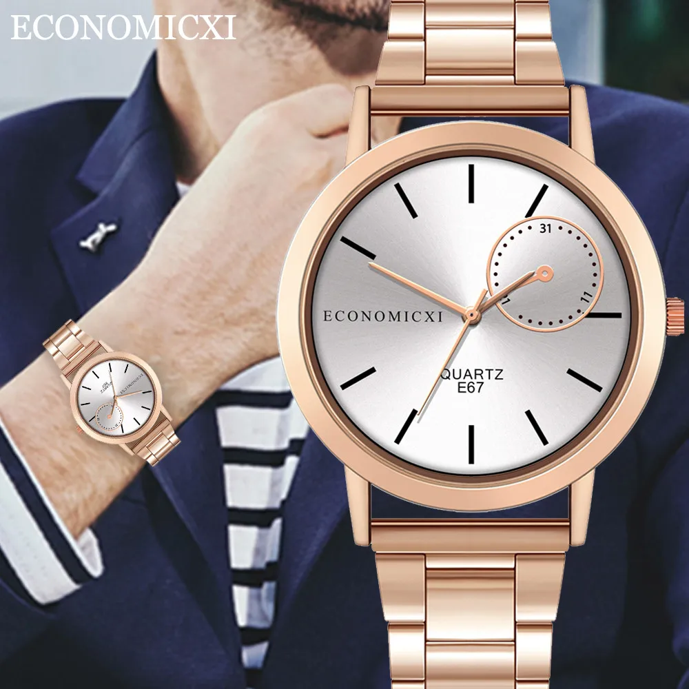 Мужские часы из нержавеющей стали спортивные мужские s лучший бренд Роскошные