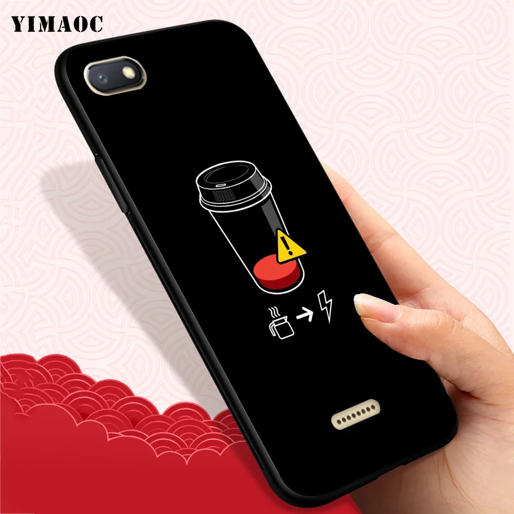 YIMAOC coffee time Soft Case for Xiaomi Redmi 4A Note 4X 5 Plus 5A Pro Prime |