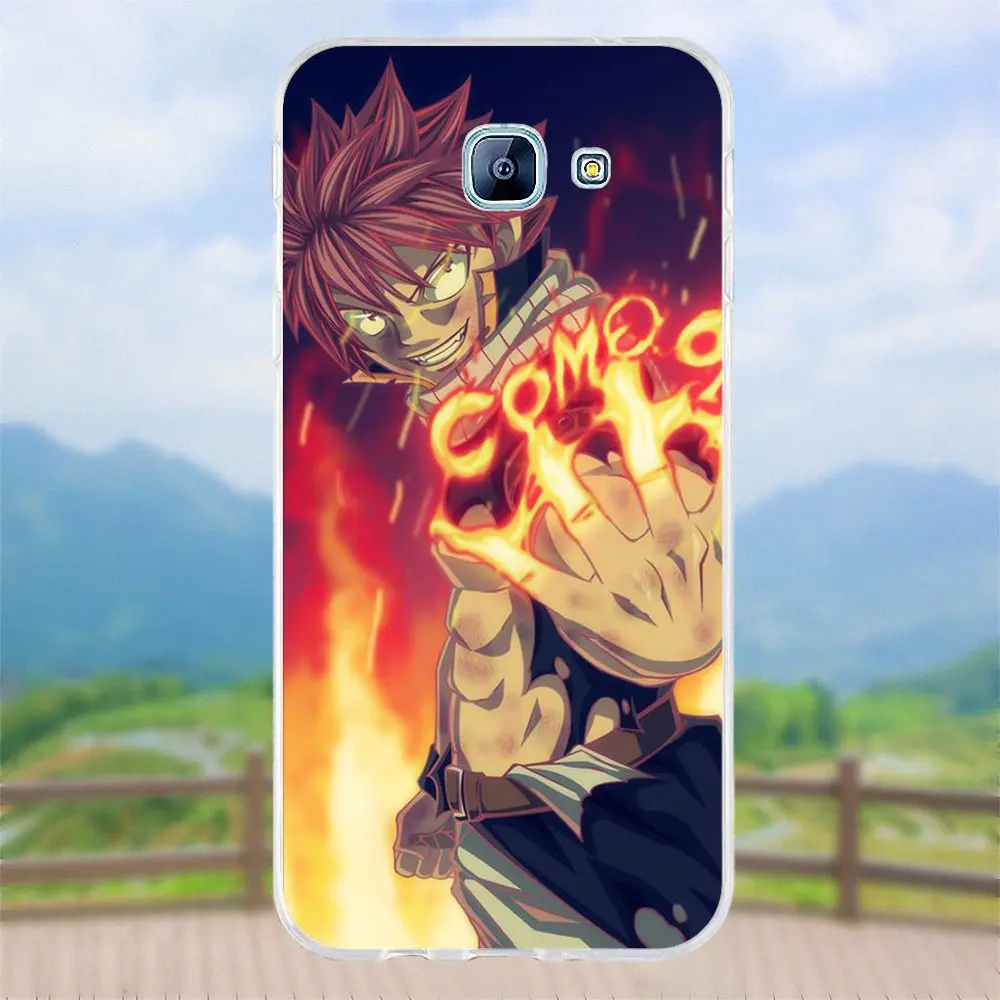 Vvcqod Manga аниме Fairy Tail мягкий карман для мобильного телефона samsung Galaxy A3 A5 A7 J1 J2 J3 J5 J7 2015